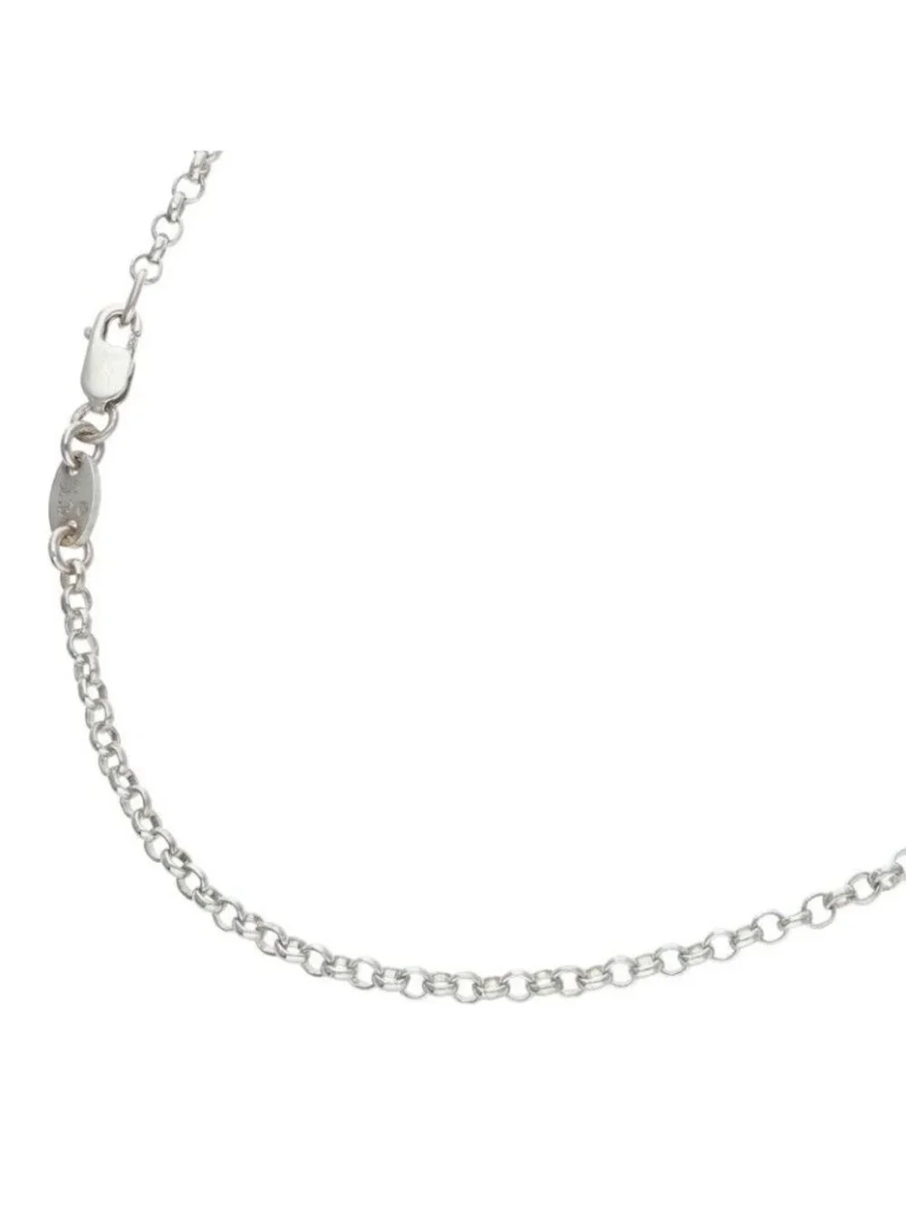 Chrome Hearts Neckchain Roll Chain Silver Necklace